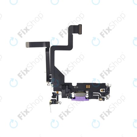 Apple iPhone 14 Pro - Nabíjecí Konektor + Flex Kabel (Deep Purple)