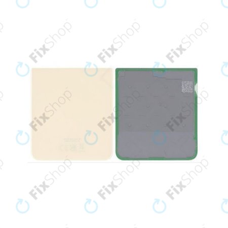 Samsung Galaxy Z Flip 3 F711B - Bateriový Kryt (Cream) - GH82-26293B Genuine Service Pack