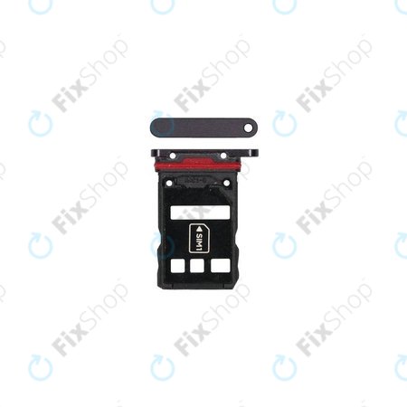 Huawei P30 Pro, P30 Pro 2020 - SIM Slot (Black) - 51661LGC Genuine Service Pack