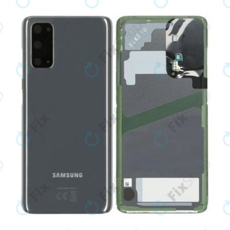 Samsung Galaxy S20 G980F - Bateriový Kryt (Cosmic Grey) - GH82-22068A, GH82-21576A Genuine Service Pack
