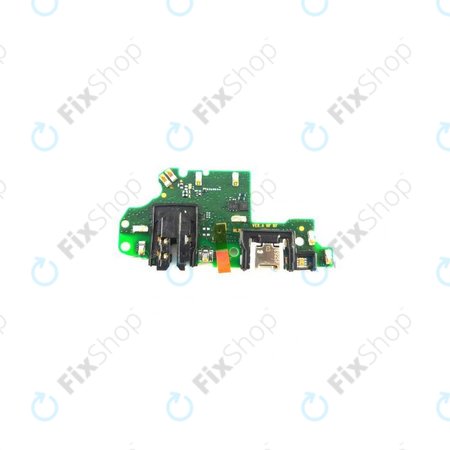 Huawei Honor 20 Lite, 20e, 10 Lite - Nabíjecí Konektor + Jack Konektor PCB Deska - 02352QMA, 02352QNM, 02352GWF Genuine Service Pack