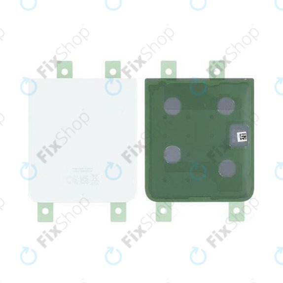 Samsung Galaxy Z Flip 4 F721B - Bateriový Kryt B/G (White) - GH82-29654F Genuine Service Pack