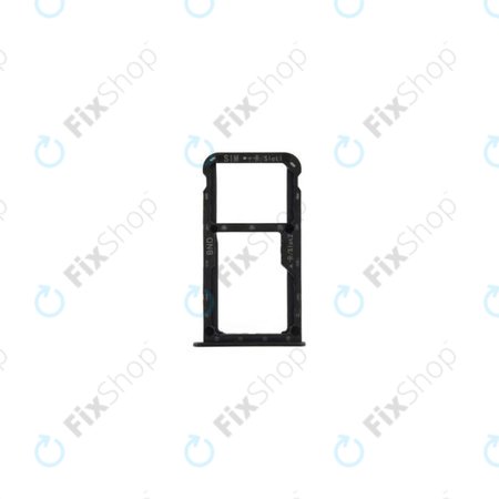 Huawei Honor 7X - SIM Slot (Black) - 51661GHM Genuine Service Pack