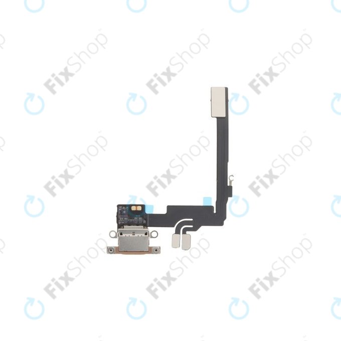 Apple iPhone 16 Pro - Nabíjecí Konektor + Flex Kabel (Desert Titanium)