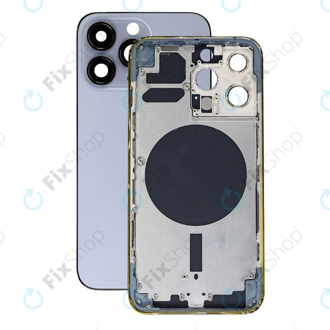 Apple iPhone 13 Pro - Zadní Housing (Blue)