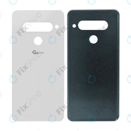 LG G8s ThinQ - Bateriový Kryt (Mirror White)