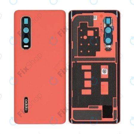 Oppo Find X2 Pro - Bateriový Kryt (Orange) - 4903806 Genuine Service Pack