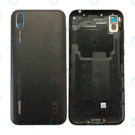 Huawei Y5 (2019) - Bateriový Kryt (Midnight Black) - 97070WFS Genuine Service Pack