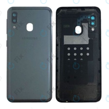 Samsung Galaxy A20e A202F - Bateriový Kryt (Black) - GH82-20125A Genuine Service Pack