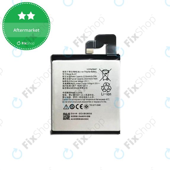 Lenovo VIBE X2, S90 - Baterie BL231 2300mAh