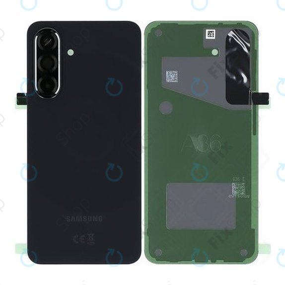 Samsung Galaxy A36 A366E - Bateriový Kryt (Awesome Black) - GH82-36804A Genuine Service Pack