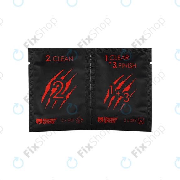 Čisticí ubrousky 40ks, Thermal Grizzly TG