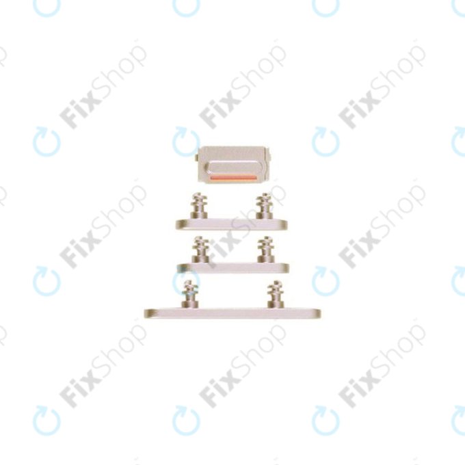 Apple iPhone 14 Pro Max - Boční Tlačítka (Gold)