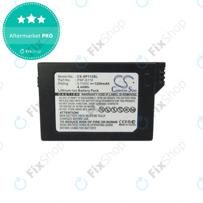 Sony Playstation Portable 2000 - Baterie PSP-S110 1200mAh HQ