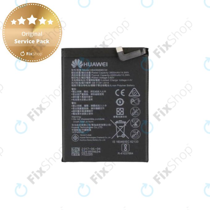 Huawei Y9 (2018), Y7 (2019) - Baterie HB406689ECW 4000mAh - 24022860, 24022692, 24022241 Genuine Service Pack
