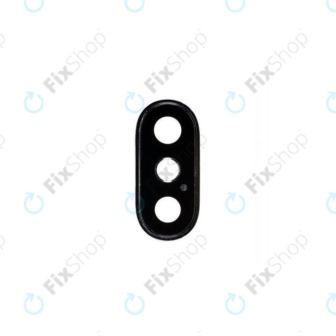 Apple iPhone X - Sklíčko Kamery s Rámem (Space Gray)