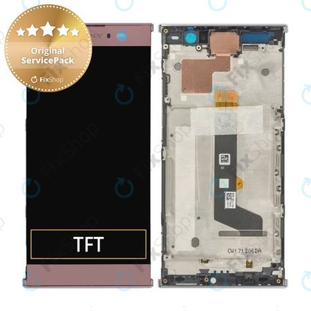 Sony Xperia XA2 H4113 - LCD Displej + Dotykové Sklo + Rám (Pink) - 78PC0600040 Genuine Service Pack