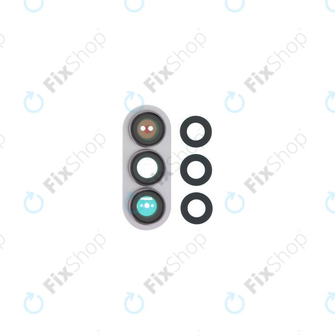 Samsung Galaxy Z Fold 7 F966B - Sklíčko Zadní Kamery + Rám (Silver Shadow)