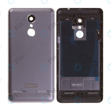 Lenovo K6 K33a48 - Bateriový Kryt + Sklíčko Kamery (Šedá) - 5S58C06306