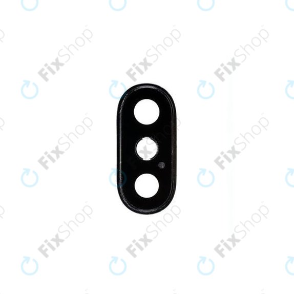 Apple iPhone X - Sklíčko Kamery s Rámem (Space Gray)