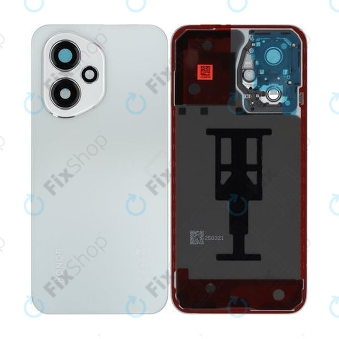 Honor 400 - Bateriový Kryt (Meteor Silver) - 0235APPC Genuine Service Pack