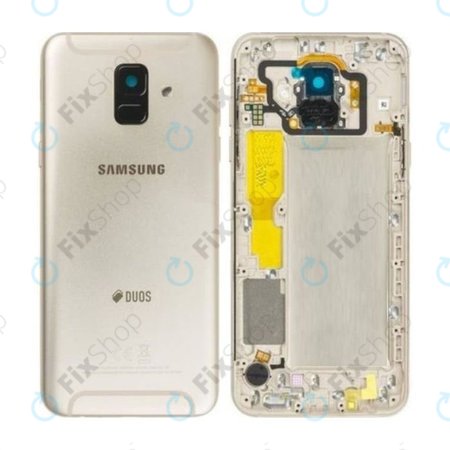 Samsung Galaxy A6 A600 (2018) - Bateriový Kryt (Gold) - GH82-16423D Genuine Service Pack