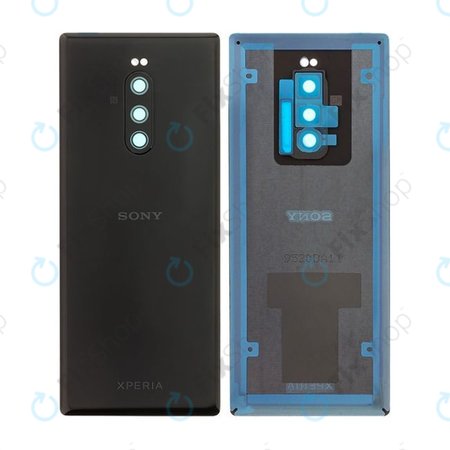 Sony Xperia 1 - Bateriový Kryt (Black) - 1319-0282 Genuine Service Pack