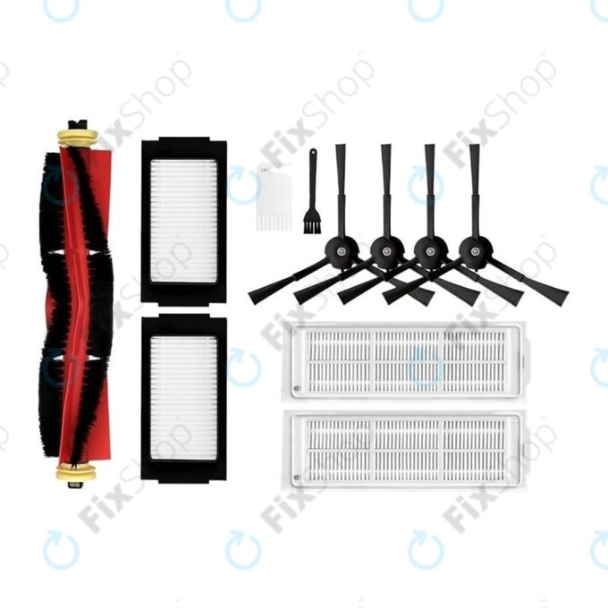 Xiaomi Mi Robot Vacuum Mop Pro (P), Viomi V2, V2 Pro, V3, SE - Standardní Set (Černý)