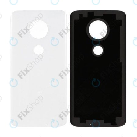 Motorola Moto G7 - Bateriový Kryt (Clear White) - SL98C36951