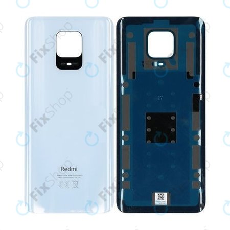 Xiaomi Redmi Note 9 Pro - Bateriový Kryt (Glacier White) - 55050000751Q Genuine Service Pack