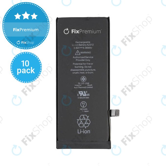 Apple iPhone SE (2nd Gen 2020) - Baterie 1821mAh FixPremium (10 Pack)