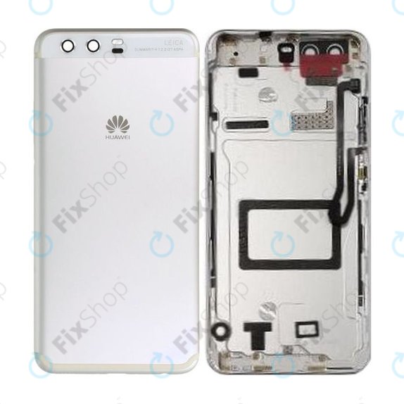 Huawei P10 VTR-L29 - Bateriový Kryt (White)