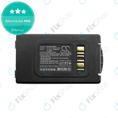 Baterie pro Datalogic Skorpio X3, Skorpio X4, 5200mAh, Li-Ion, 3.7V, BT-0016, HQ