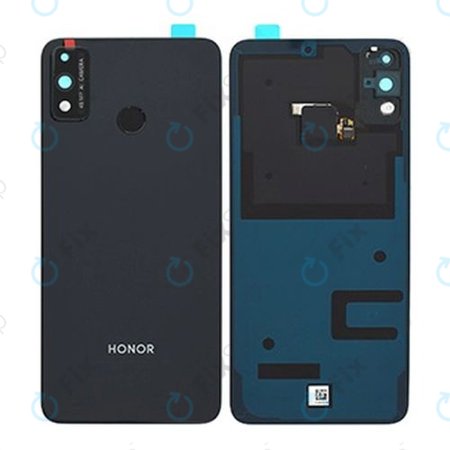 Huawei Honor 9X Lite - Bateriový Kryt (Midnight Black) - 02353QJU Genuine Service Pack