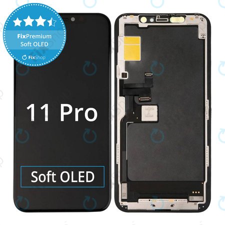 Apple iPhone 11 Pro - LCD Displej + Dotykové Sklo + Rám Soft OLED FixPremium