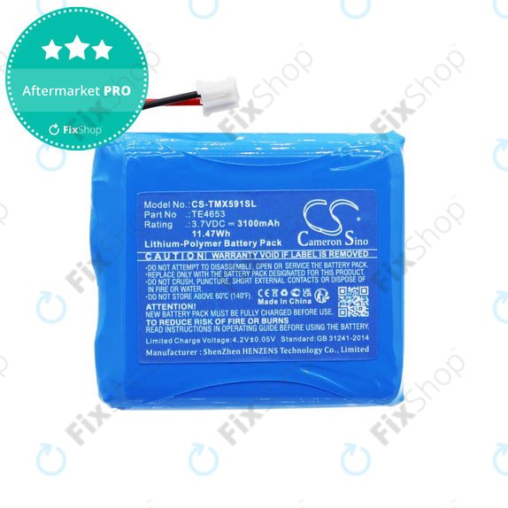 Baterie pro Technaxx TX-59, TX-59+, 3100mAh, Li-Pol, 3.7V, TE4653, HQ