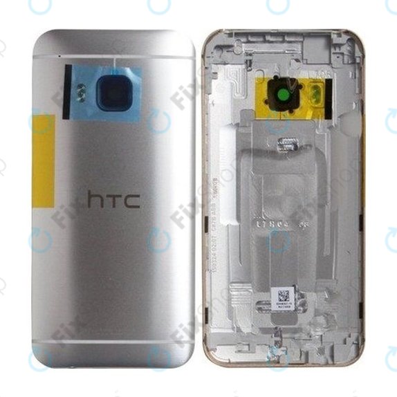 HTC One M9 - Bateriový Kryt (Stříbrná)