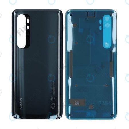 Xiaomi Mi Note 10 Lite - Bateriový Kryt (Midnight Black) - 550500006O1L, 550500006P4J Genuine Service Pack