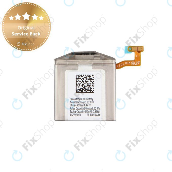 Samsung Galaxy Watch 3 41mm R850, R855, Active2 40mm R830, R835 - Baterie EB-BR830ABY - GH43-04968A Genuine Service Pack