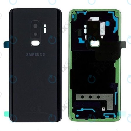 Samsung Galaxy S9 Plus G965F - Bateriový Kryt (Midnight Black) - GH82-15660A, GH82-15652A Genuine Service Pack