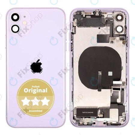 Apple iPhone 11 - Zadní Housing (Purple) Pulled