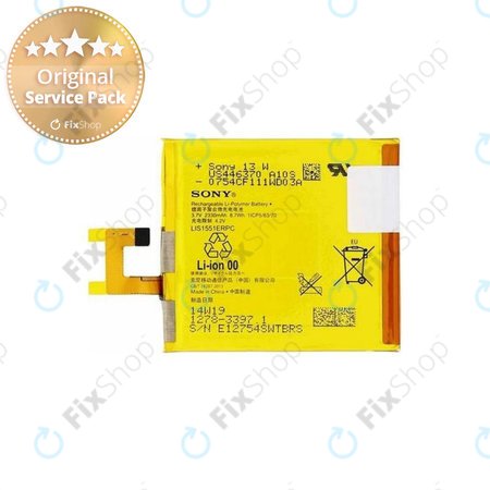 Sony Xperia M2 D2303, M2 Dual D2302 - Baterie Lis1551ERPC 2330mAh - 78P7140001N Genuine Service Pack