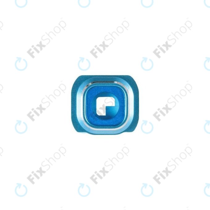 Samsung Galaxy S6 G920F - Rám Sklíčka Zadní Kamery (Blue Topaz) - GH98-35903D Genuine Service Pack