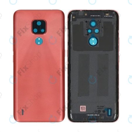 Motorola Moto E7 XT2095 - Batériový Kryt (Satin Coral) - 5S58C17916, S948C93753 Genuine Service Pack