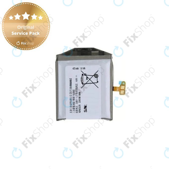 Samsung Galaxy Watch 46mm R800 - Baterie EB-BR800ABU 472mAh - GH43-04855A Genuine Service Pack