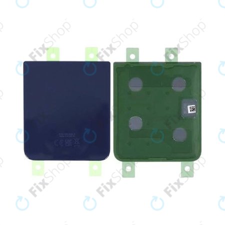 Samsung Galaxy Z Flip 4 F721B - Bateriový Kryt B/G (Navy Blue) - GH82-29654D, GH82-29654E Genuine Service Pack