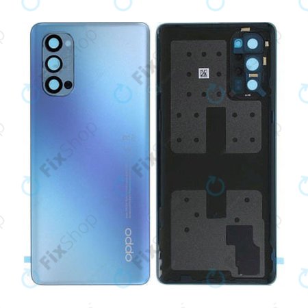 Oppo Reno 4 Pro - Bateriový Kryt (Galactic Blue) - 4904738 Genuine Service Pack