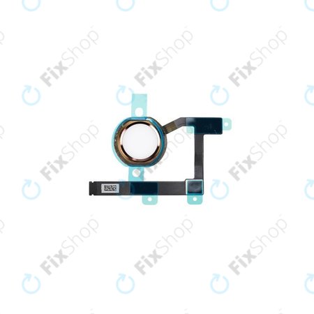 Apple iPad Mini 5 - Tlačítko Domů + Flex Kabel (Gold)