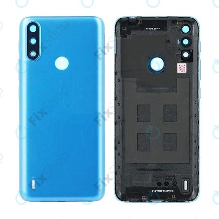 Motorola Moto E7 Power, E7i Power - Bateriový Kryt (Tahiti Blue) - 5S58C18231 Genuine Service Pack