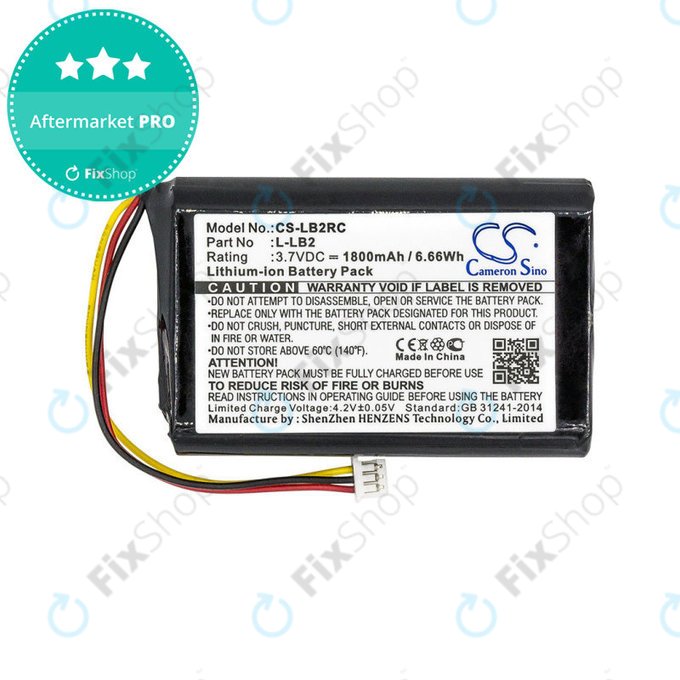 Baterie pro Logitech MX1000, 1800mAh, Li-Ion, 3.7V, L-LB2, HQ